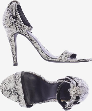 ONLY Sandals & High-Heeled Sandals in 37 in Grey: front