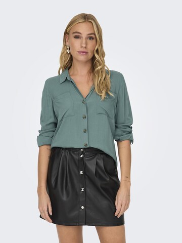ONLY Blouse in Groen: voorkant