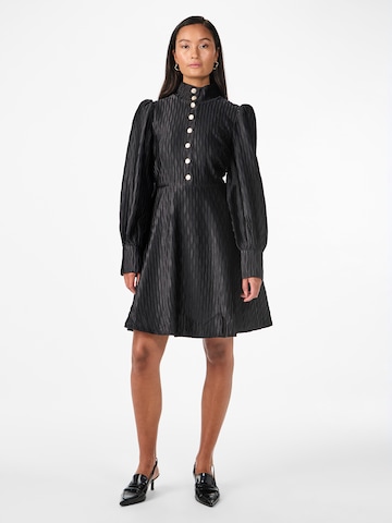 YAS Shirt dress 'YASRIPPLE' in Black