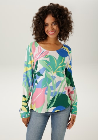 Aniston CASUAL Blouse in Mixed colors: front