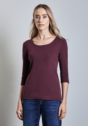 STREET ONE Shirt 'Pania' in Purple: front