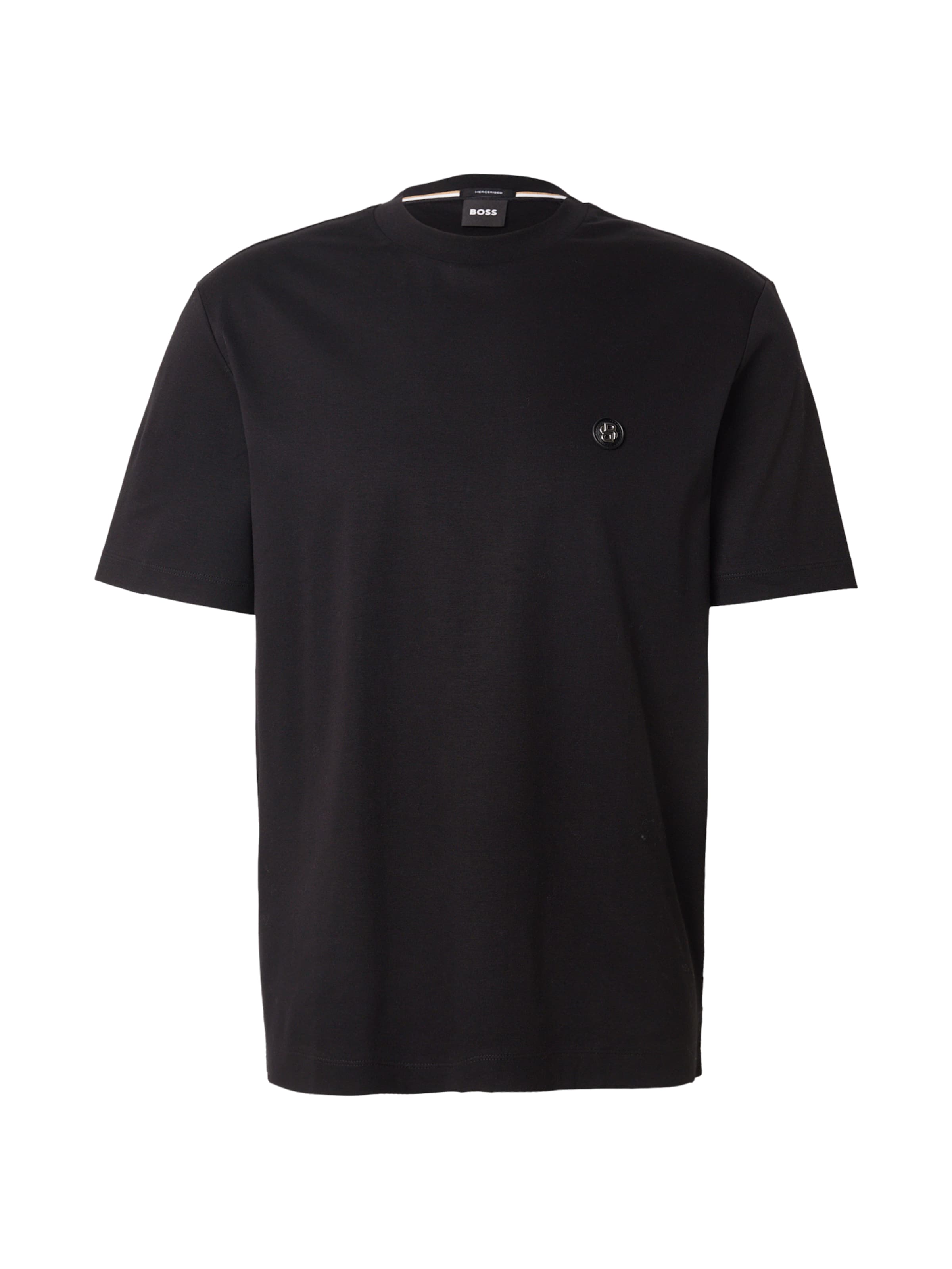 BOSS T-shirt 'C-Taut 01' i svart: framsida