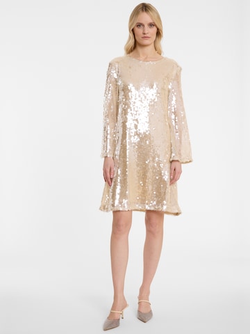 Ana Alcazar Cocktailjurk 'Abda' in Beige