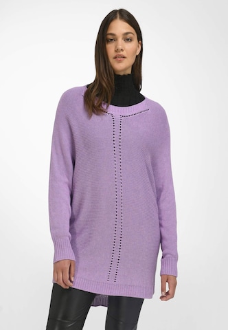 Emilia Lay Sweater in Purple: front