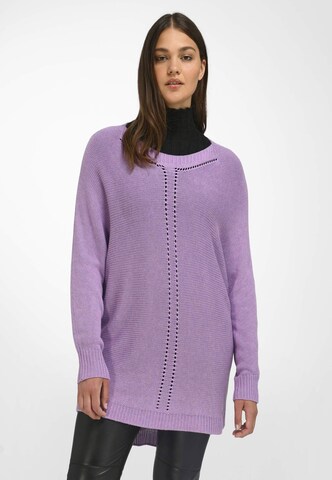 Pull-over Emilia Lay en violet : devant