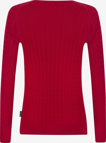 DENIM CULTURE Pullover 'Verla' in Rot