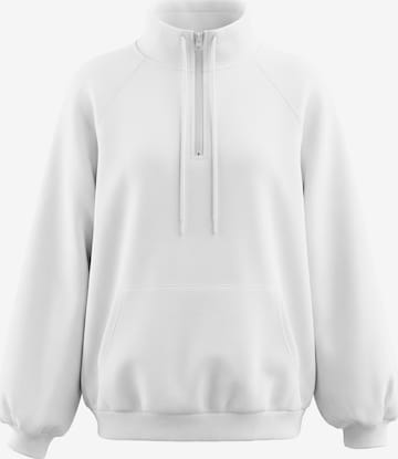 MYMO - Sudadera en blanco: frente