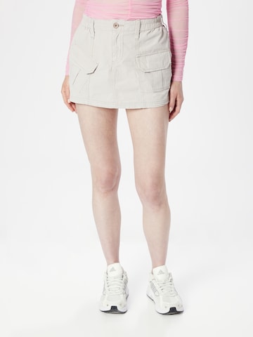 BDG Urban Outfitters Rok in Grijs: voorkant