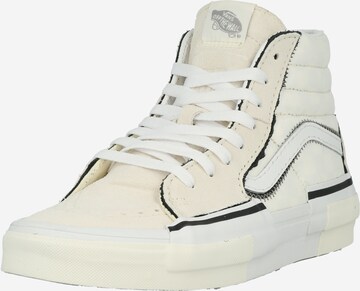 Sneaker alta 'SK8-Hi Reconstruct' di VANS in beige: frontale