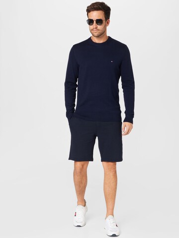 TOMMY HILFIGER Pullover in Blau