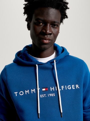 TOMMY HILFIGER Klasický střih Mikina – modrá