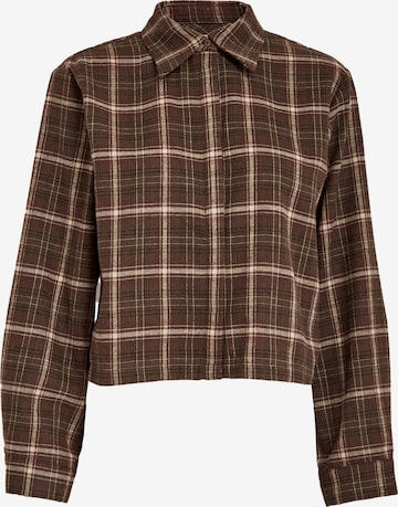 Camicia da donna 'Regine' di minus in marrone: frontale
