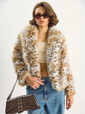 Bianco Lucci Wintermantel in Beige