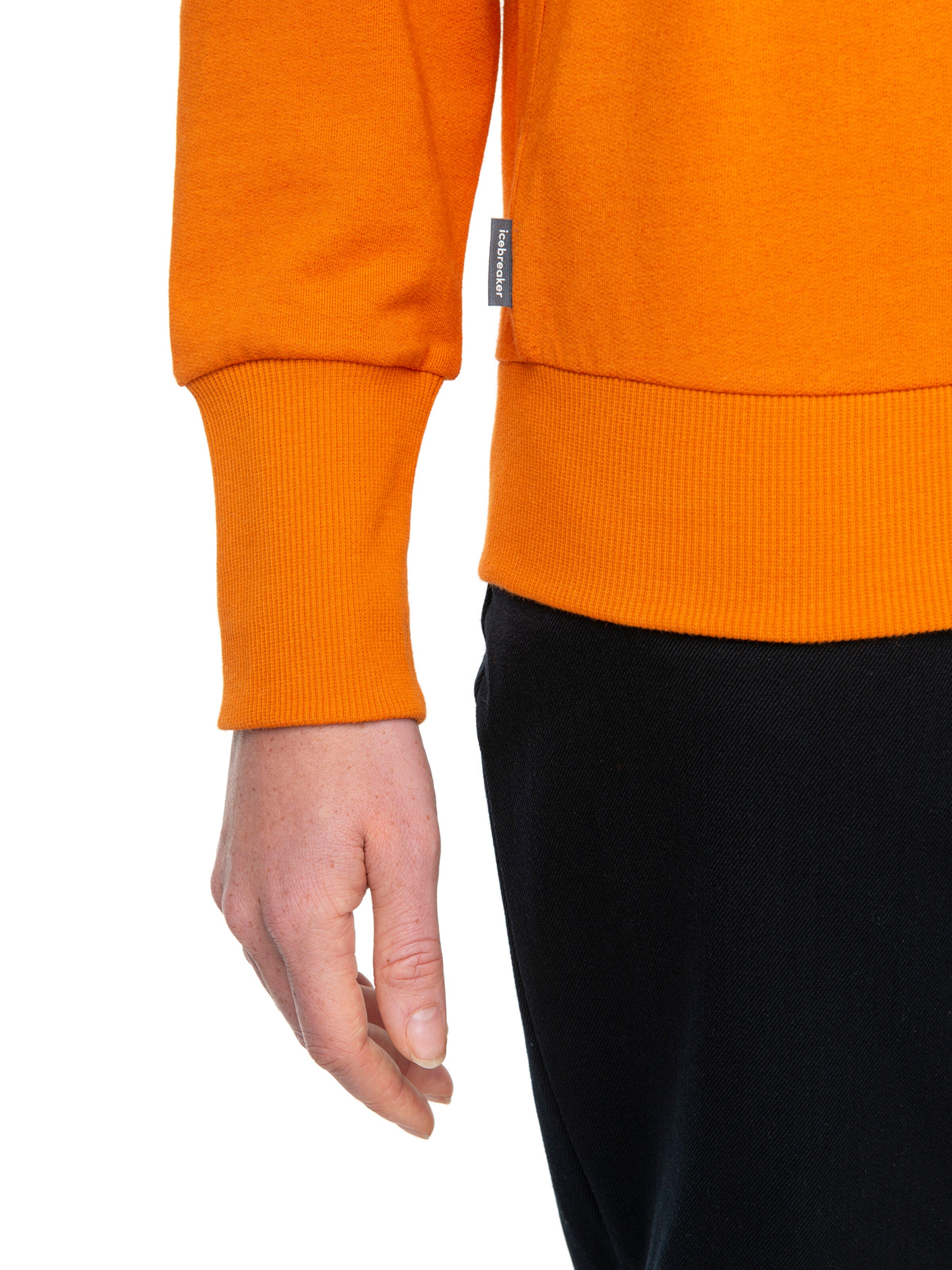 ICEBREAKER Sweatshirt 'Central II' in Orange