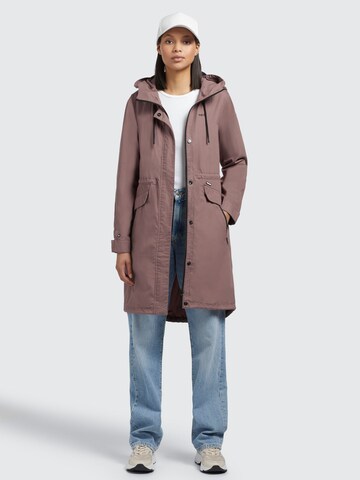 khujo Between-Seasons Coat 'Nanda5' in Purple