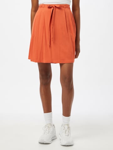 VILA Skirt 'Vero' in Orange: front