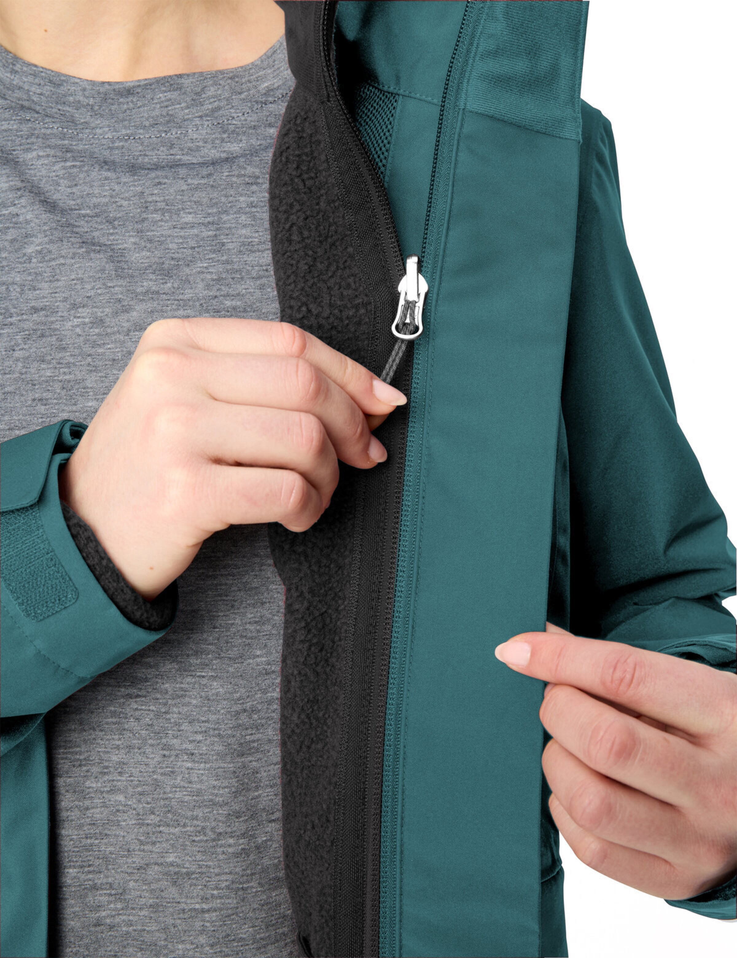 VAUDE Outdoorjacke 'Idris IV' in Grün