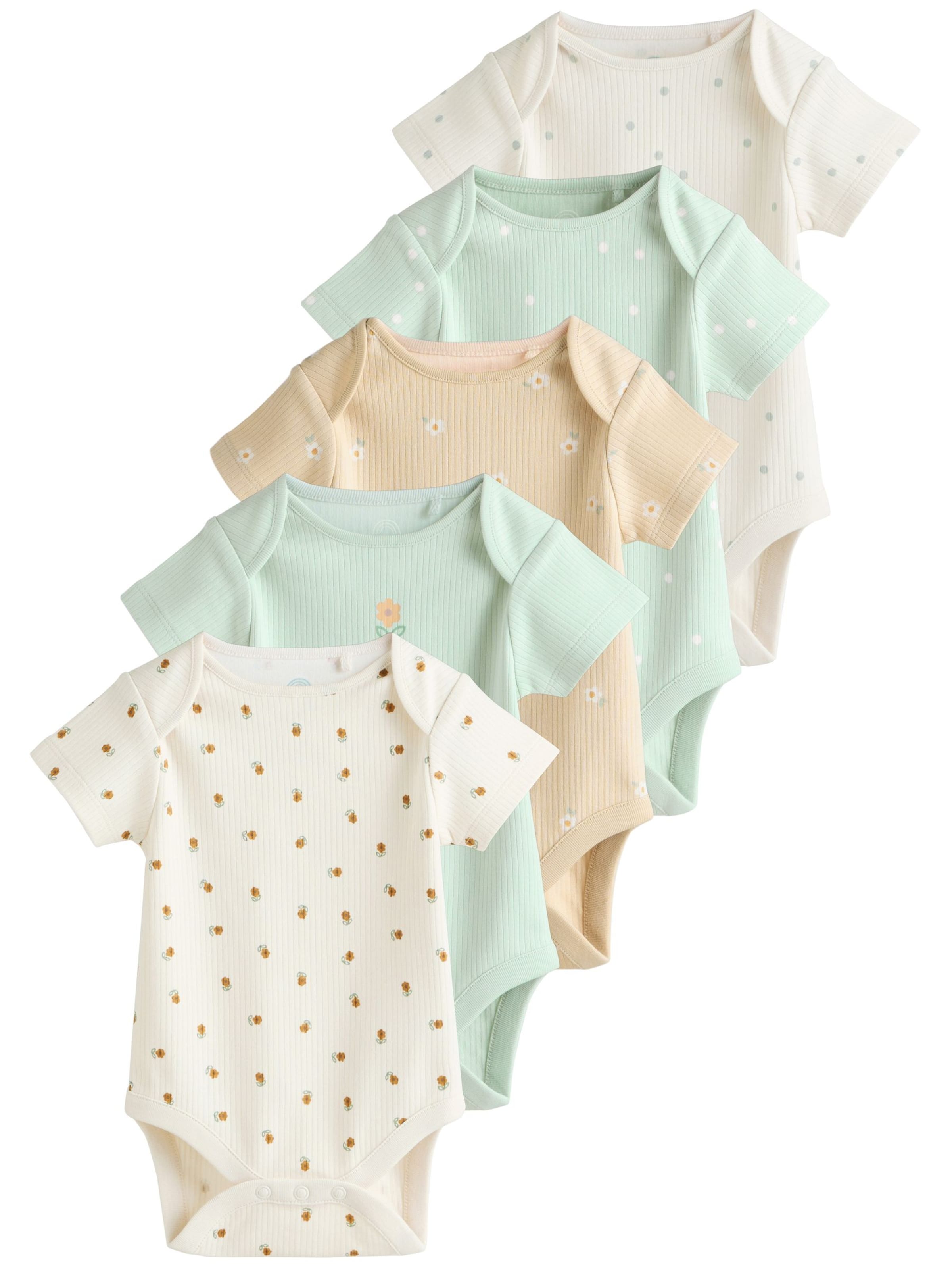 Next Sparkdräkt/body i beige: framsida