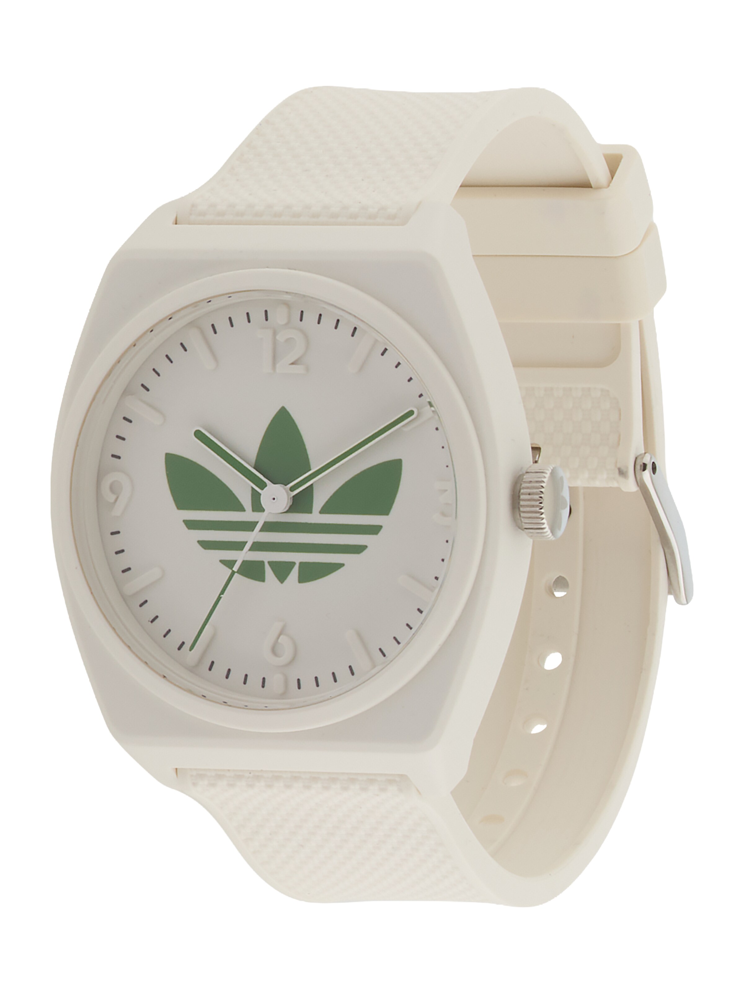 ADIDAS ORIGINALSAnalogni sat 'PROJECT TWO' - bijela boja: prednji dio