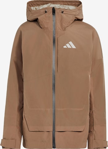 ADIDAS TERREX - Chaqueta de montaña 'Xploric' en marrón: frente