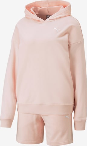 PUMA Trainingspak in Roze: voorkant