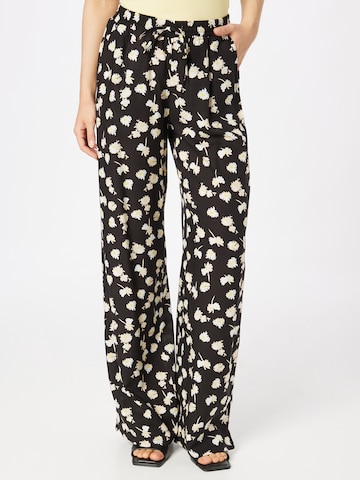 Wide Leg Pantalon TAIFUN en noir : devant