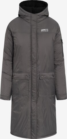 BENCH Winter Jacket in Grey: front