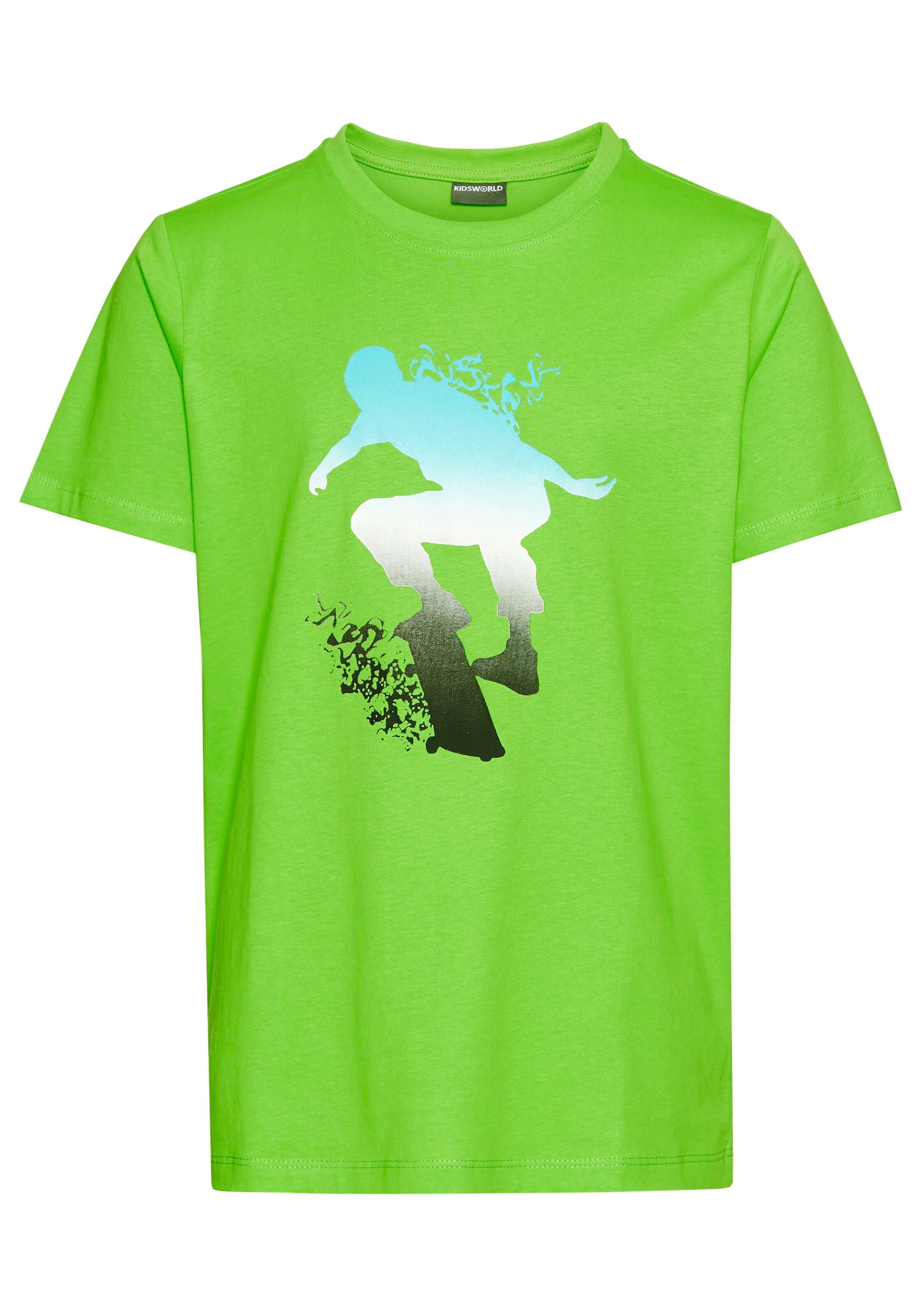 Kidsworld T-Shirt in Grün: Vorderseite