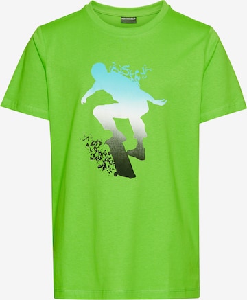 Kidsworld T-Shirt in Grün: Vorderseite