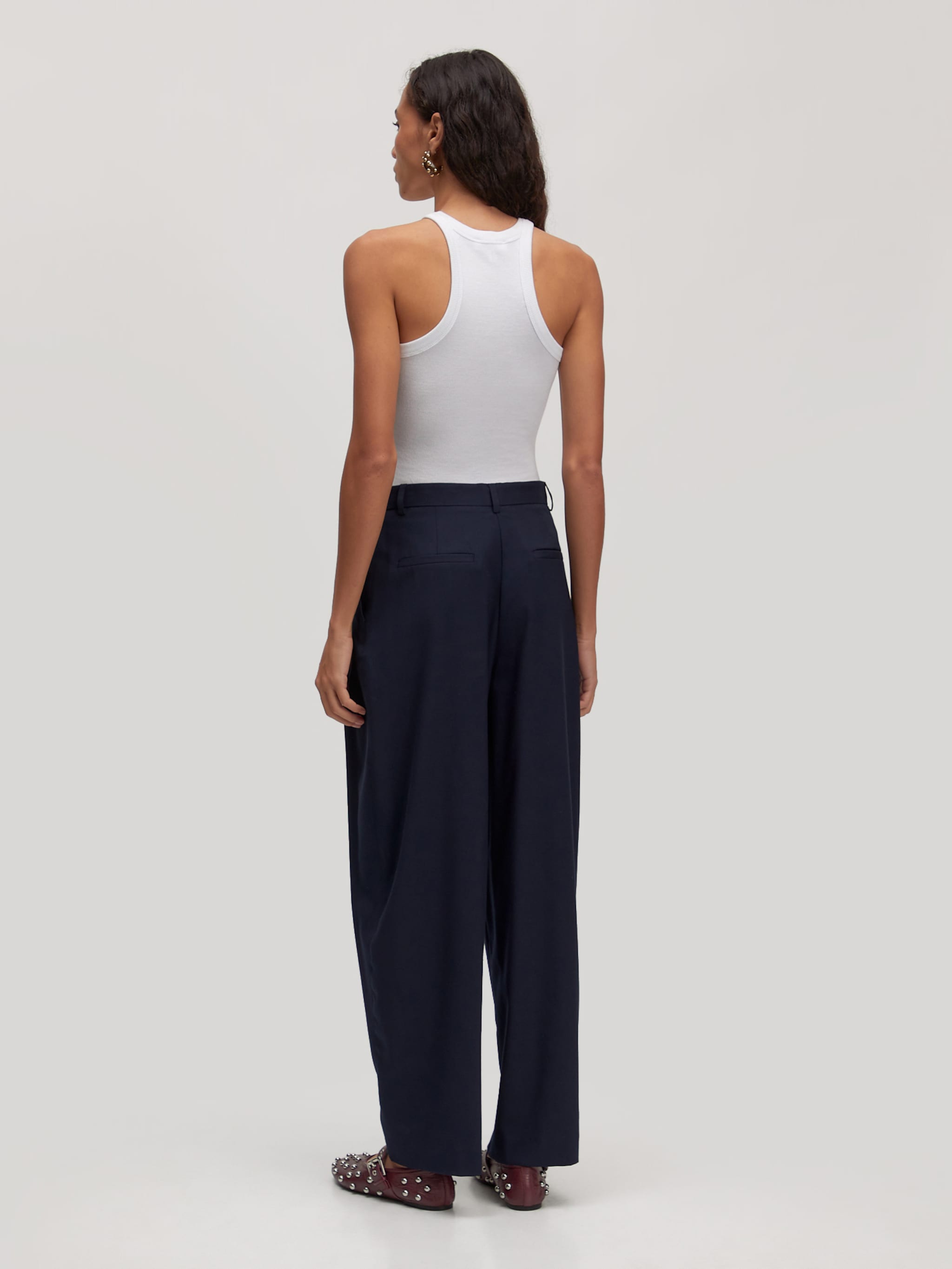 EDITED Productos Pantalón plisado 'Gleni' navy