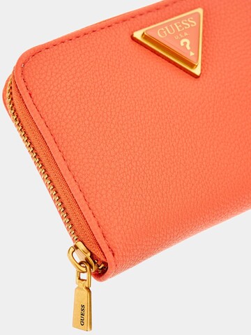 GUESS Wallet 'COSETTE' in Orange