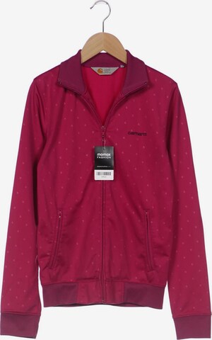 Carhartt WIP Sweatshirt & Zip-Up Hoodie in S in Pink: front