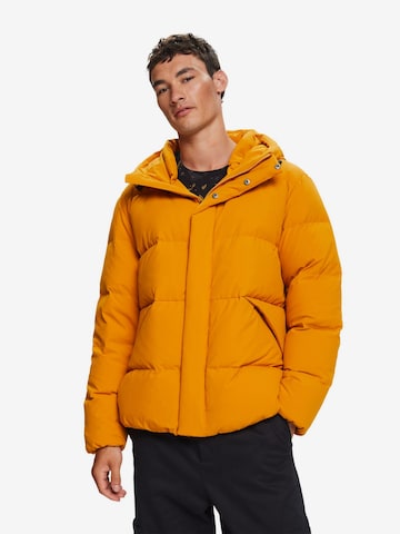 Veste d’hiver ESPRIT en jaune : devant