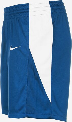 NIKE Regular Workout Pants in Blue