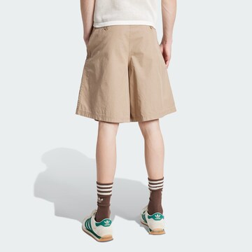 Wide Leg Pantalon à pince ADIDAS ORIGINALS en beige