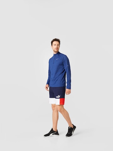 NIKE Sport sweatshirt i blå