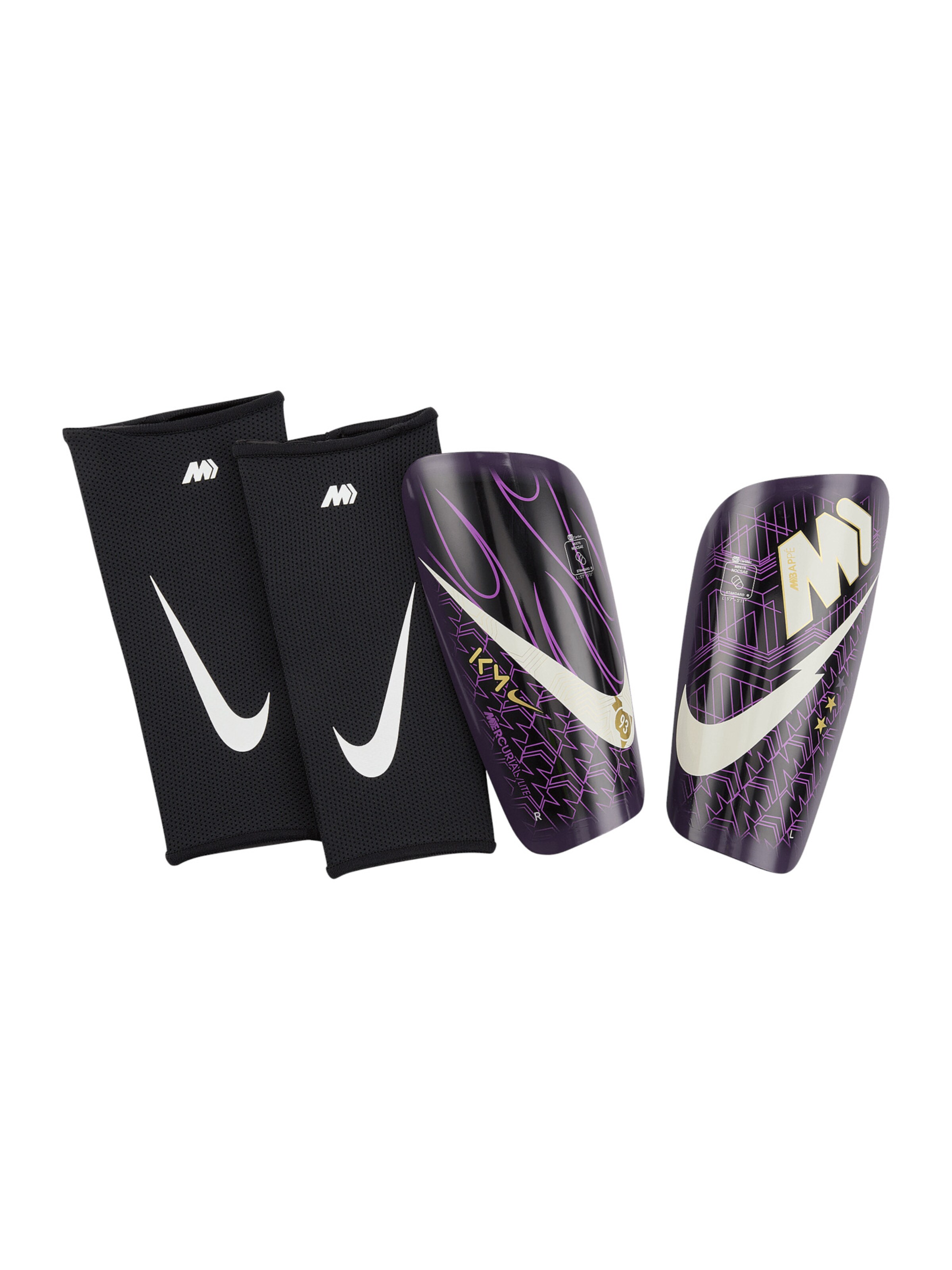 NIKE Schienbeinschoner in Lila: Vorderseite