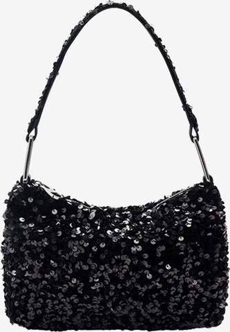 Pull&Bear Shoulder bag in Black: front