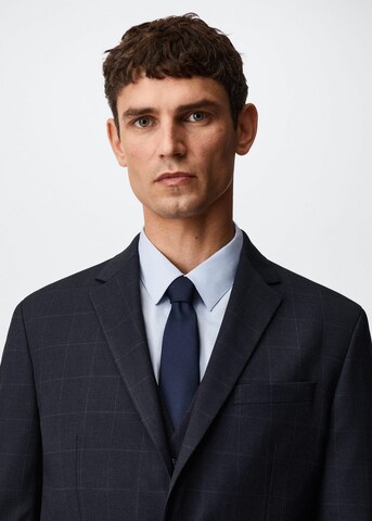 MANGO MAN Slim fit Suit Jacket 'Brasilia' in Blue