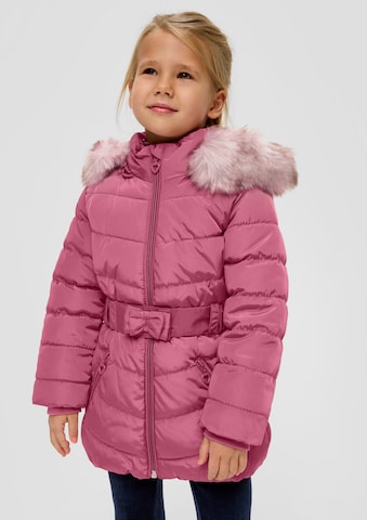 s.Oliver Coat in Pink: front