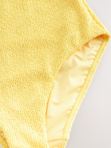 Next Bandeau Swimsuit in Yellow
