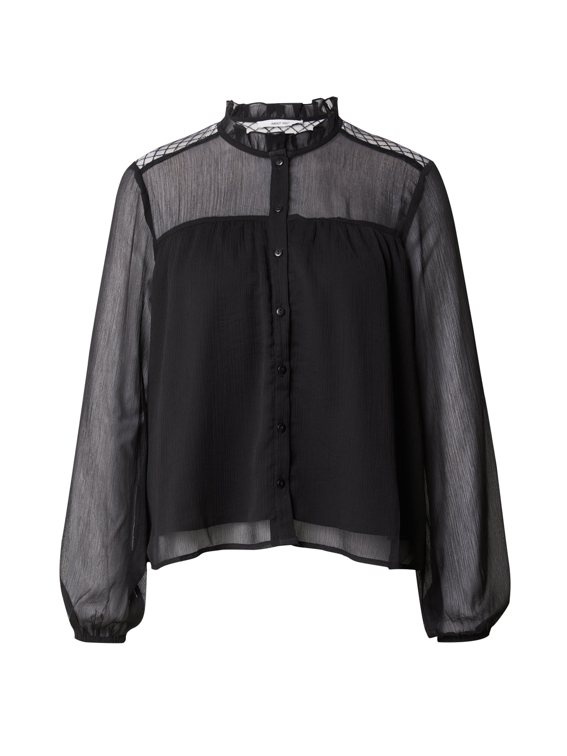 Bluză ' Alena' de la ABOUT YOU pe negru: față