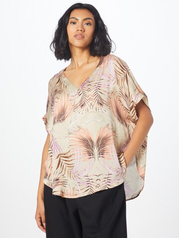 IMPERIAL - Blusa en beige: frente