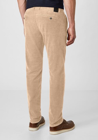 REDPOINT Slimfit Chinohose in Beige
