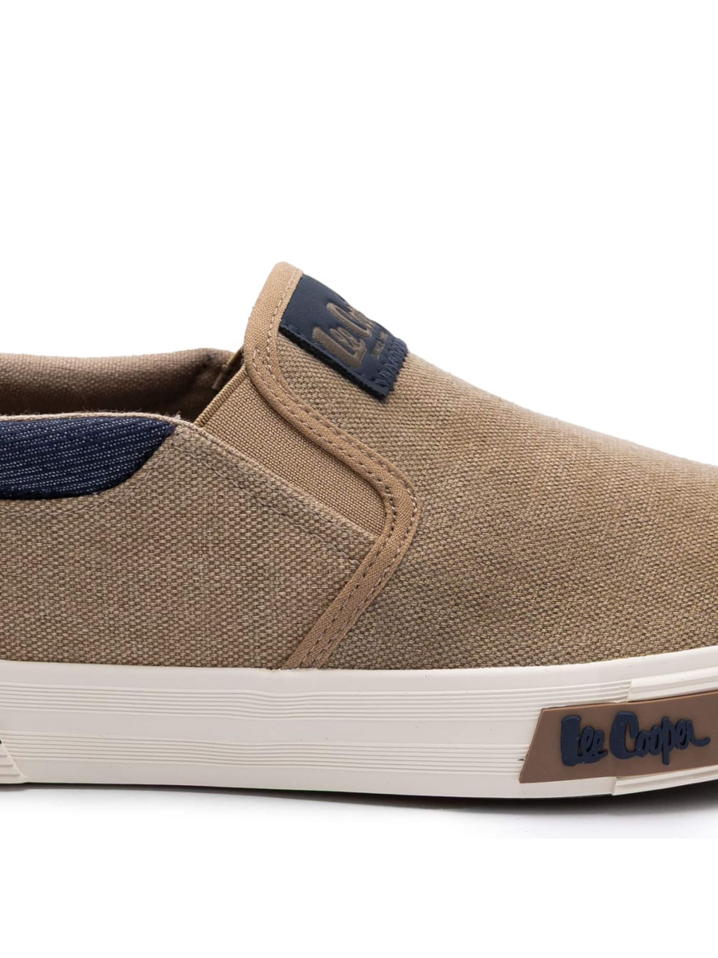 Lee Cooper Slip-ons in Beige