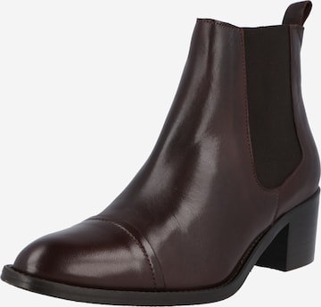 Bianco Chelsea boots 'Carol' in Bruin: voorkant