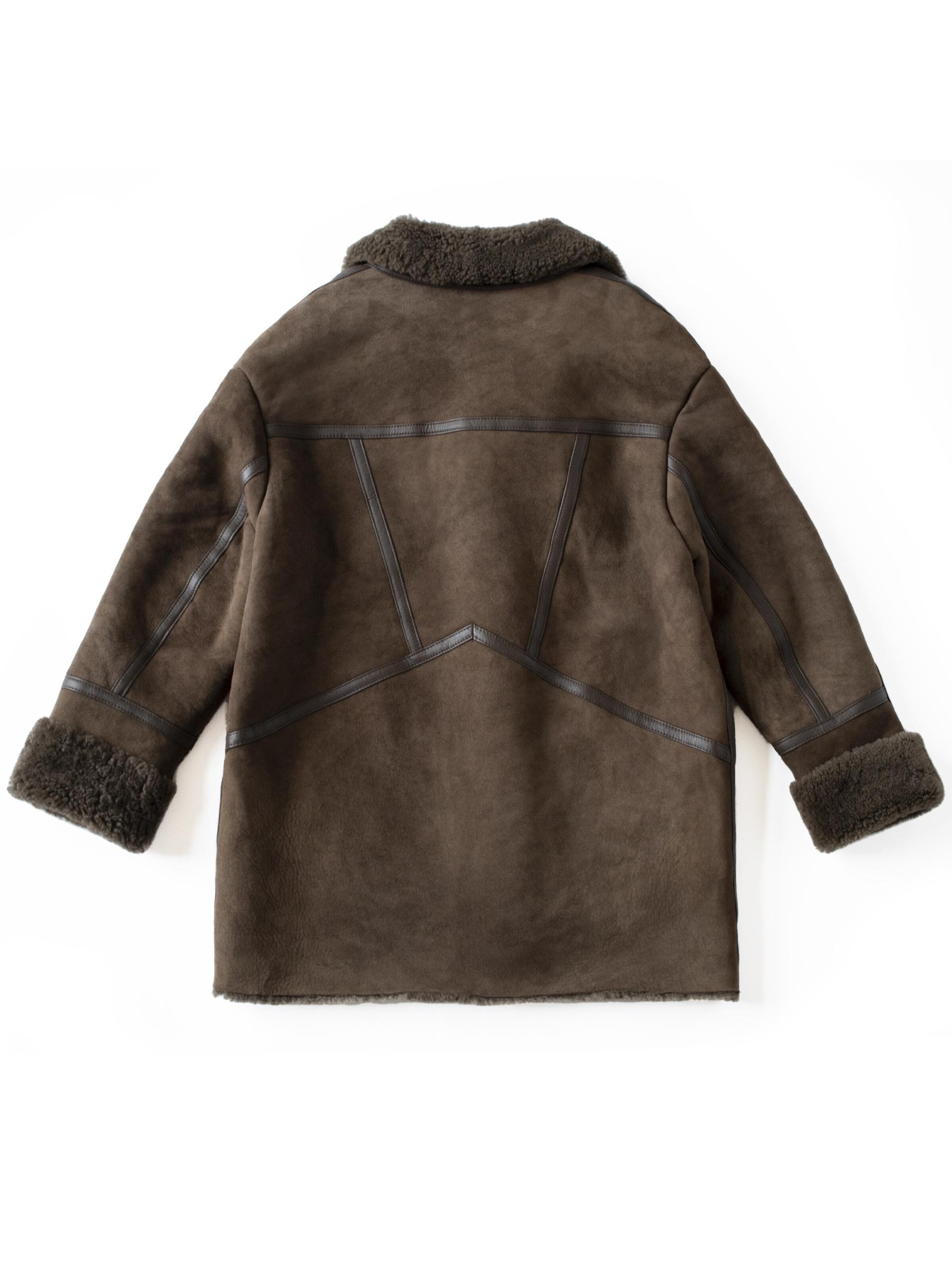 Just things we like - Chaqueta de invierno 'HANA Shearling' en marrón