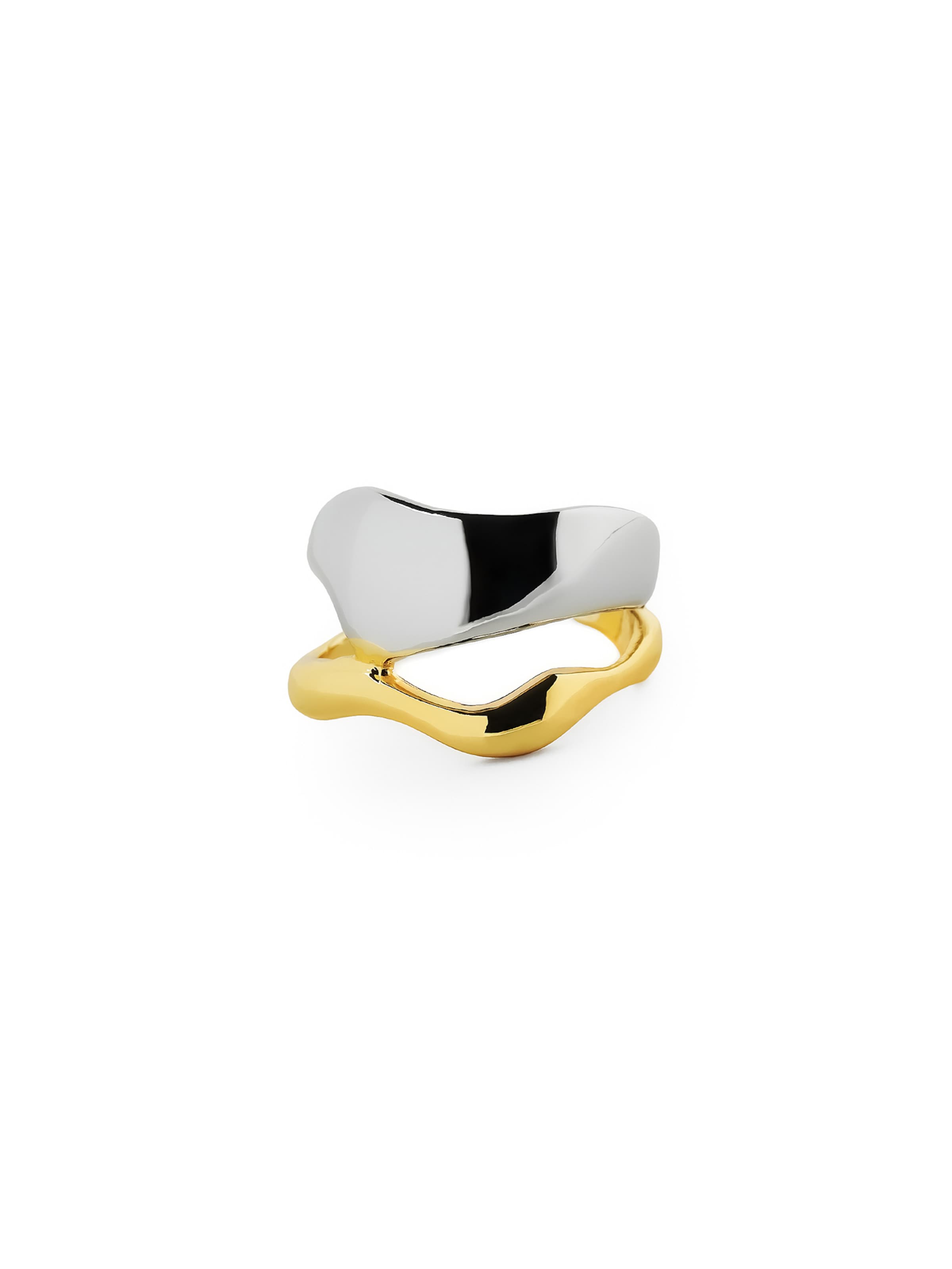 TATUUM Ring 'Orinol' in Silber: Vorderseite