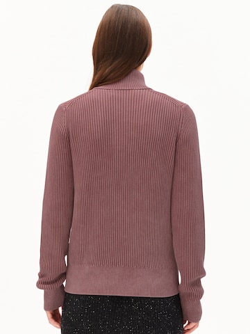 ARMEDANGELS Strickjacke REBECCAA GMT DYE (GOTS) in Lila