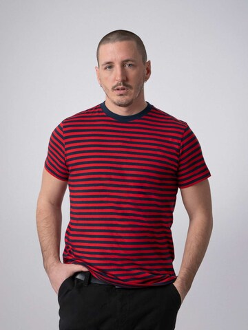 PANTONECLO Shirt 'Pantoneclo Men’s Crew Neck Short Sleeve T-Shirt'‌ in Rot: Vorderseite